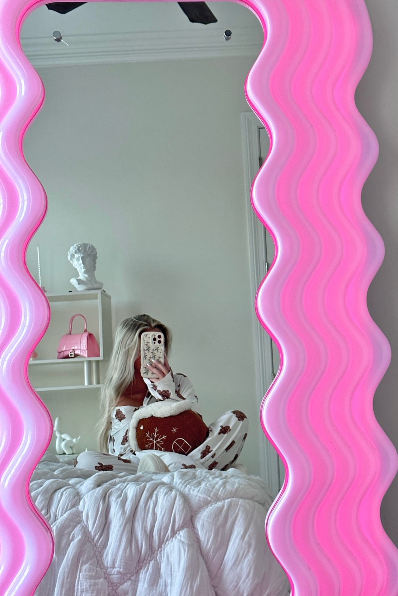 Pink Christmas decor. Holiday pillows. Gingerbread man pillow. Gingerbread house pillow. Snowflake pillow. Pinkmas. Girly holiday decorations. Christmas bed. Pink room decor. Christmas pajamas. Teddy bear pjs. Christmas women’s pajama set. Aesthetic holiday pjs. Gingerbread throws Christmas cozy decor. Pink light up wavy ultrafragola mirror. Christmas gifts for her.  #LTKHoliday #LTKCyberWeek #LTKHolidaySale #LTKGiftGuide #LTKsalealert #LTKfindsunder50 #LTKU

#LTKSeasonal #LTKhome #LTKstyletip