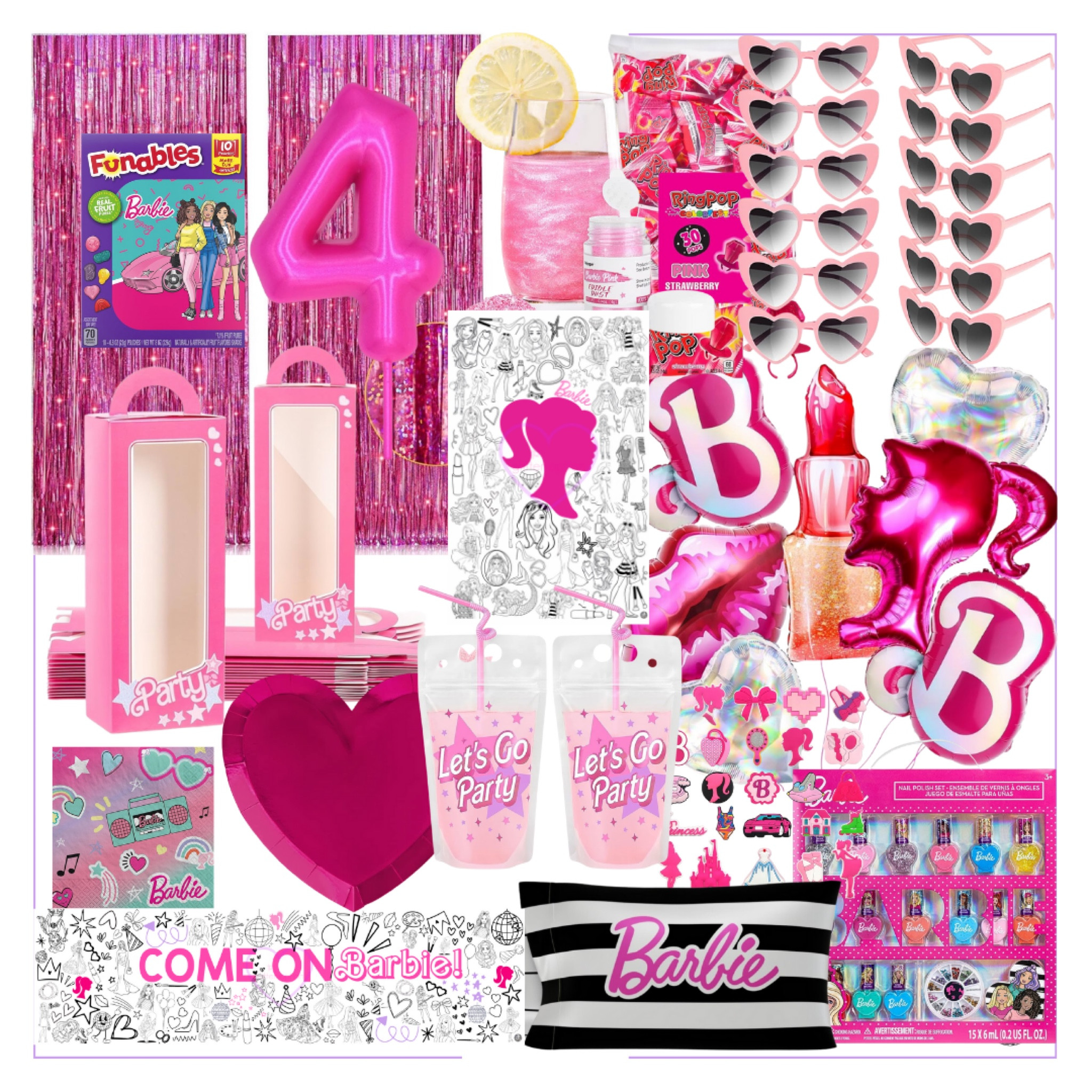 it’s a barbie party!! 💞

#LTKfindsunder50 #LTKfamily #LTKparties