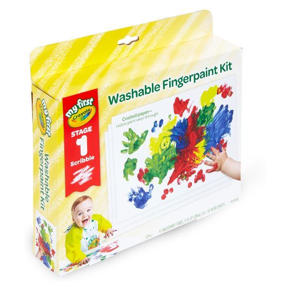 Crayola Stage 1 Washable Fingerpaint Kit | Target