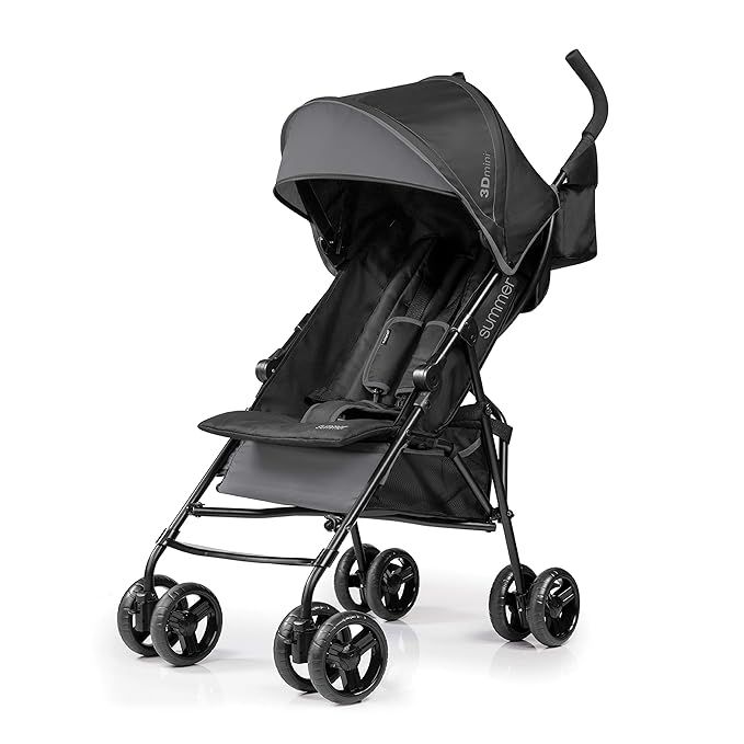 Summer Infant, 3D Mini Convenience Stroller – Lightweight Stroller with Compact Fold MultiPosit... | Amazon (US)