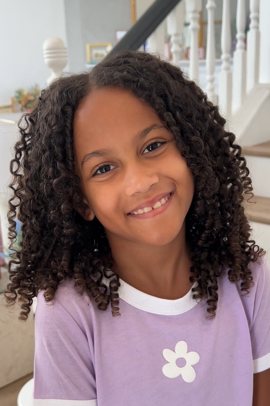 healthy bouncy curls 😍➿💜 #curlroutine #curlyhairproducts 

#LTKBeauty