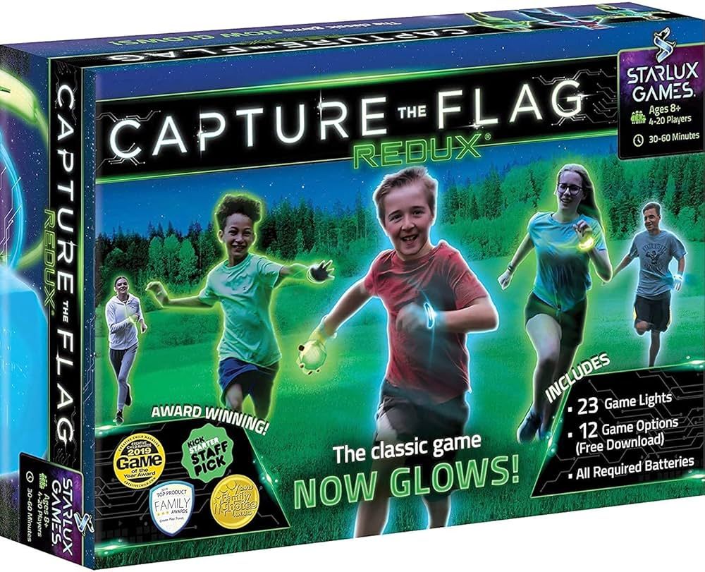 Amazon.com: Redux: The Original Glow in The Dark Capture The Flag Game | Ages 8+ | Outdoor Games ... | Amazon (US)