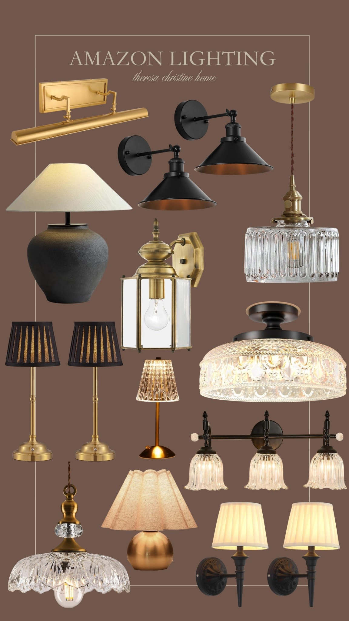 Amazon lighting 😍 Love these modern vintage lamps!

#LTKHome