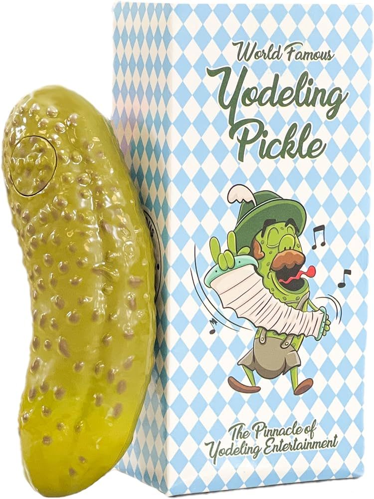 DR DINGUS Yodeling Pickle - Dill-lightful Musical Mischief - Make Anyone Laugh - Endless Singing ... | Amazon (US)