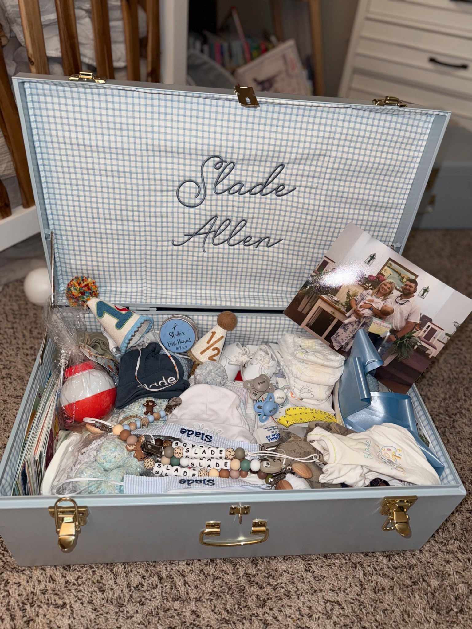 keepsake trunk🗳️💌

#LTKFamily #LTKKids #LTKBaby