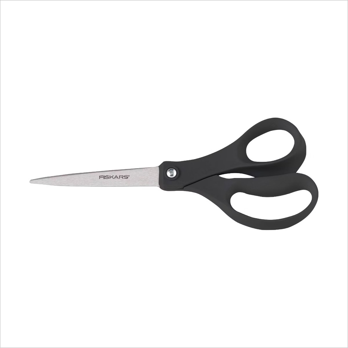 Fiskars 8" Performance Straight Fashion Scissors Black: Stainless Steel, School & Office, Lifetim... | Target