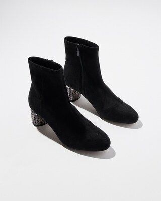 Vegan Suede Embellished Booties | Chico's