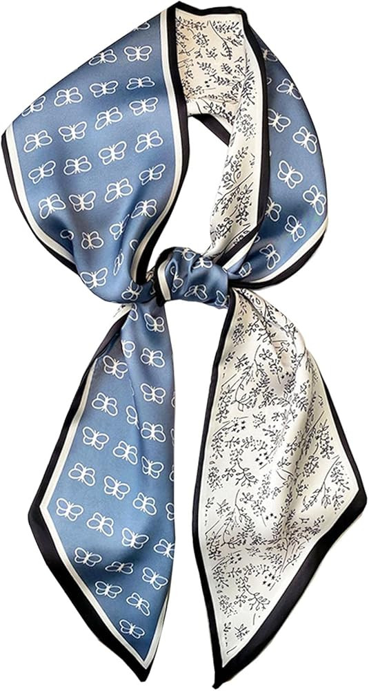 Dailyacc Hair Scarf for Women Fashion Silky Satin Headscarf Wrap Breathable Lightweight Neck Scar... | Amazon (US)