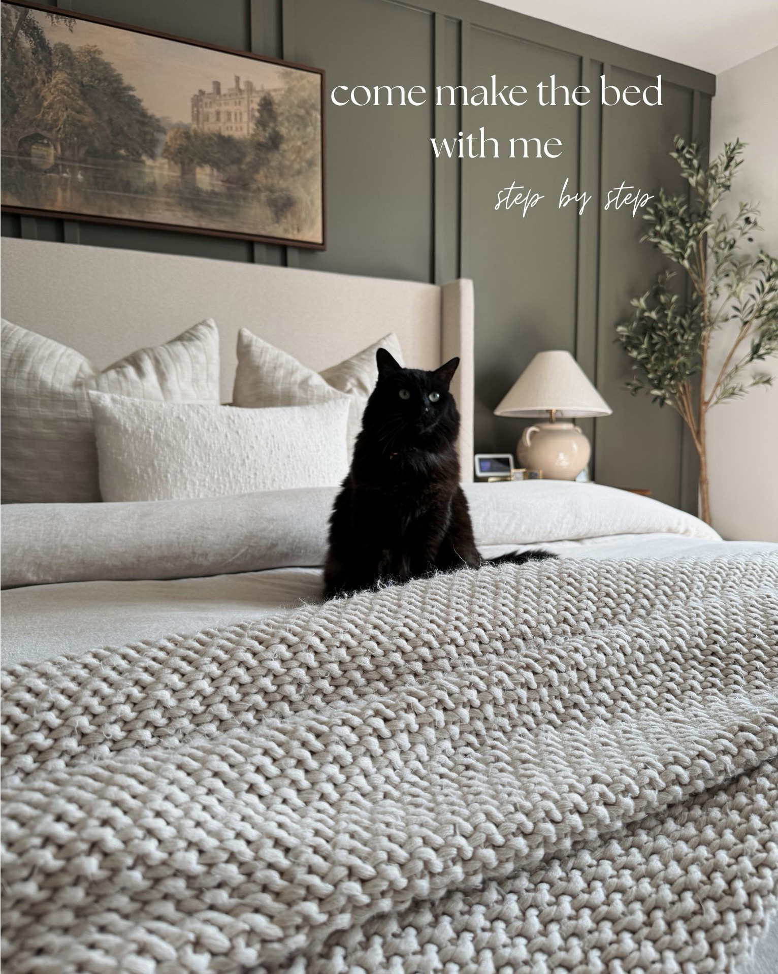 How I make our bed step by step 🤍

#LTKU #LTKHome