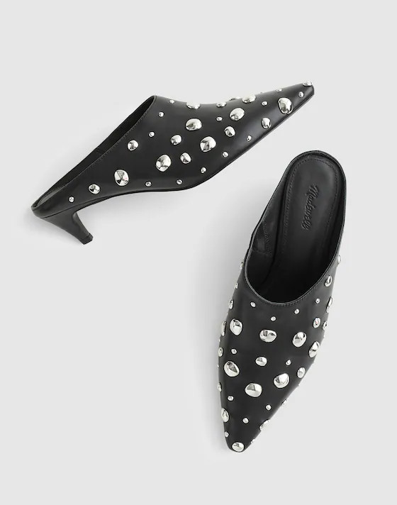 The Emilie Heeled Mule | Madewell