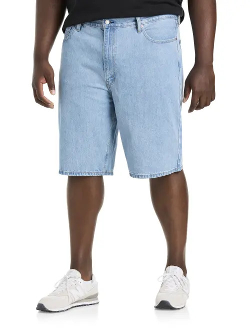 levi's Big & Tall 469 Loose-Fit Denim Shorts in Light Run at Nordstrom | Nordstrom