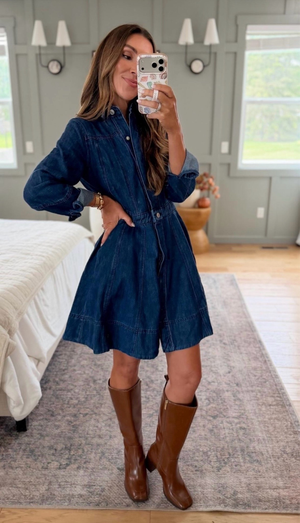 Make busy mornings easy with this dress!! Absolutely stunning + bloated & bump friendly!

#walmart

#LTKootd #LTKWorkwear #LTKOver40