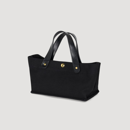 The Mini Horizon Tote  2.0- Coal (Black) | EllandEmm