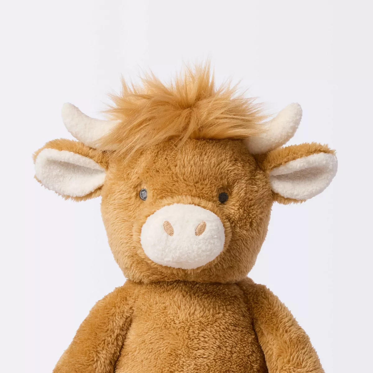Highland Cow Plush Stuffed Animal - Brown - Cloud Island™: Farm Animals Theme, 10" Height, 0.26... | Target
