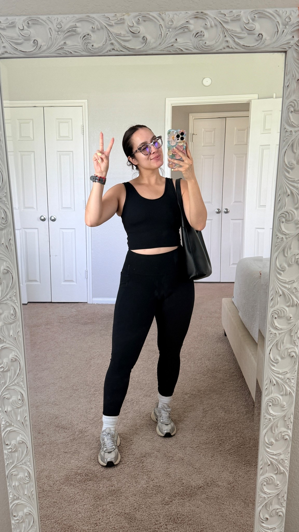 Freely activewear set! Found in academy!
Wearing a size medium in top and bottom 