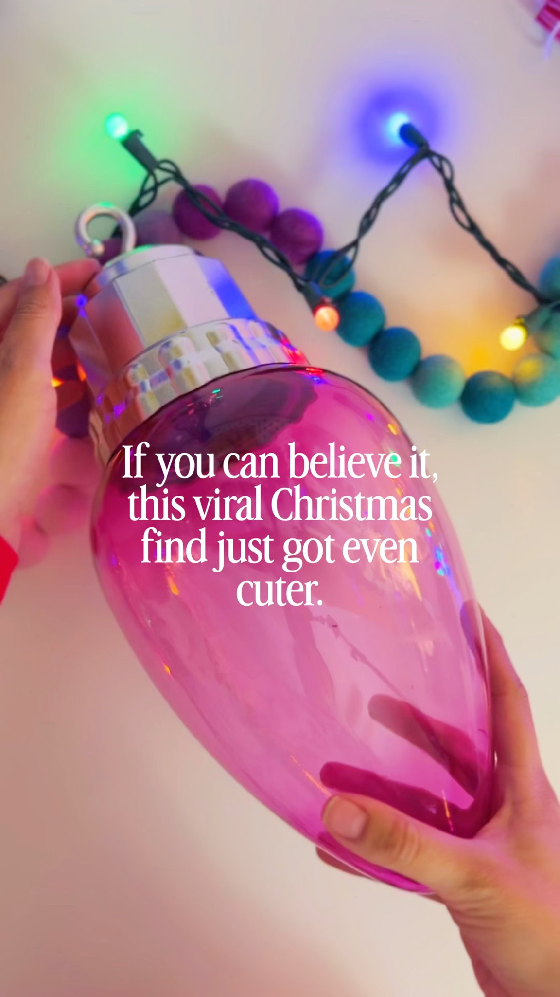 You can also find this jumbo light at Five Below and stuff it there!

Optional alternate idea: As for me, I’m going to use this fun find for Christmas light seeing and fill it with snacks for my little one!

#LTKmomlife #LTKHoliday #LTKGiftGuide