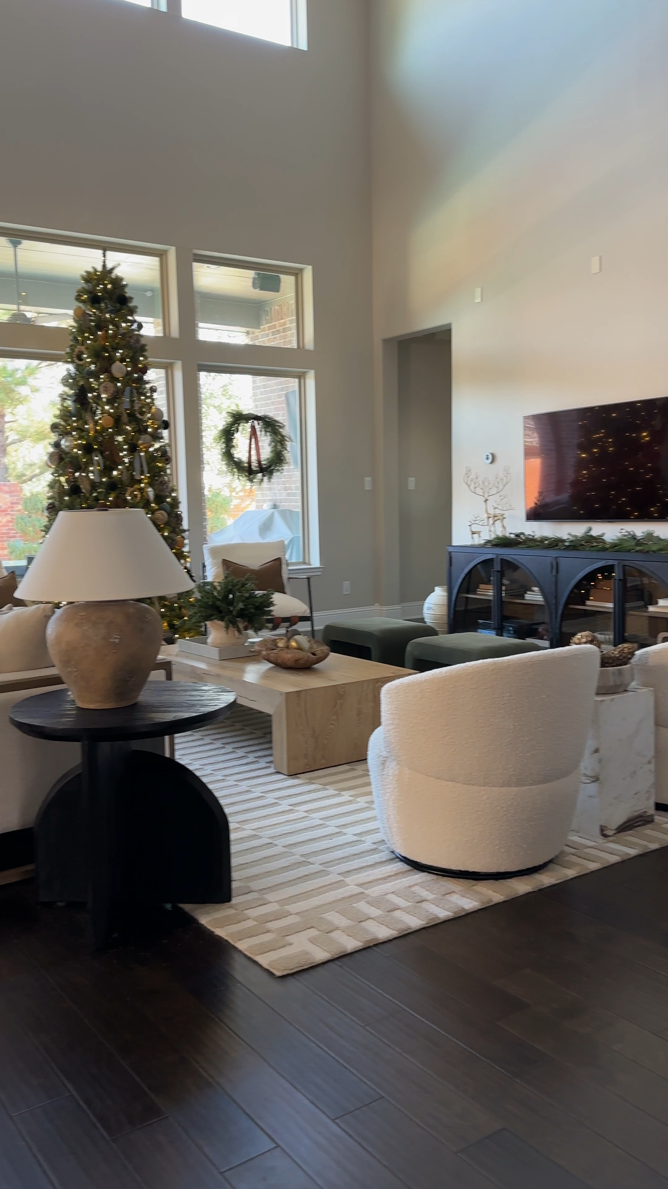 Living room views for the holiday 

#LTKHome #LTKStyleTip #LTKWatchNow
