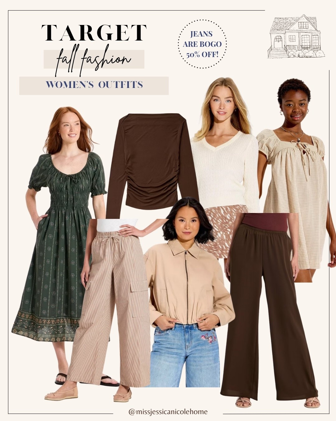 Women’s fall outfits // fall fashion from target // new arrivals at target