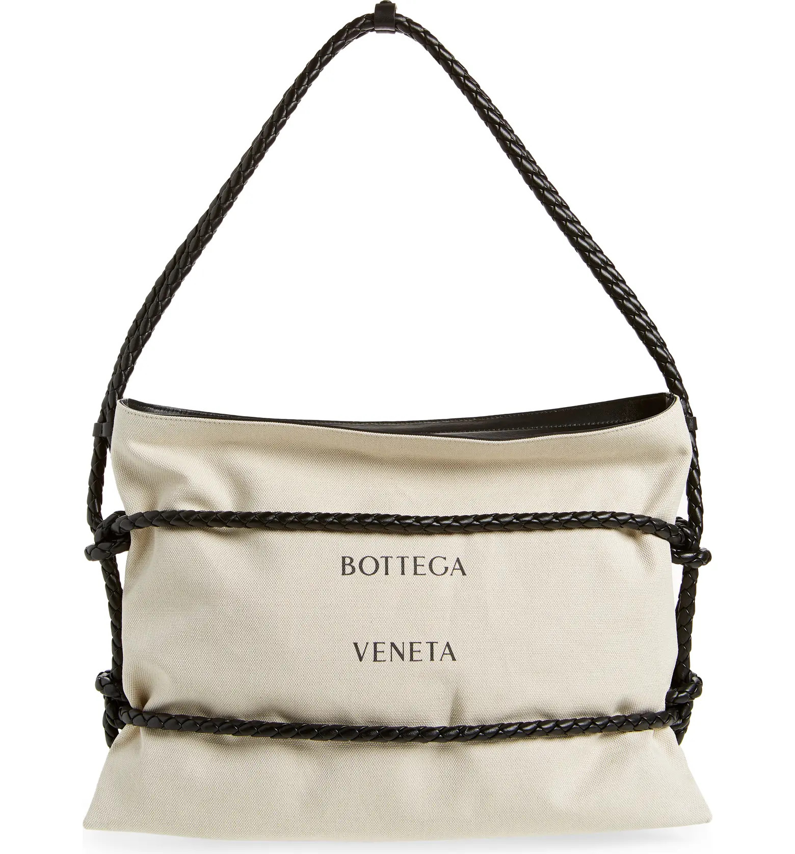 Bottega Veneta Quadronna Canvas & Leather Tote | Nordstrom | Nordstrom