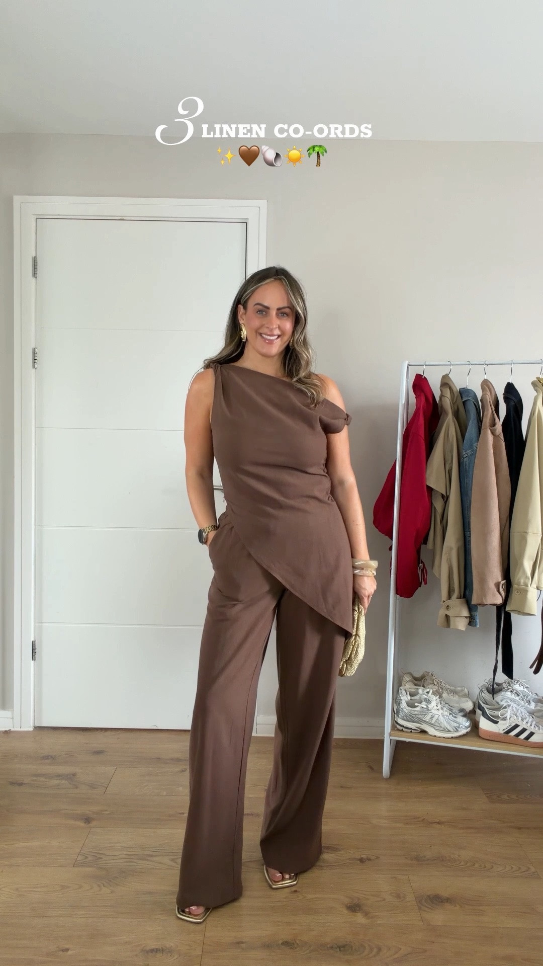 3 linen co-ord sets ☀️🌴✨ use code SARAHROBERTS for extra money off!!

I’m a uk size 10, 5ft4 and I’m wearing a size;
Brown set - size 12 top, size 10 trousers
Green set - size 12 top, size 10 trousers
Brown set - size 10

Summer outfits. Holiday outfits. Euro summer outfits. Linen Co-ord sets.

#LTKsummer #LTKdatenight #LTKstyletip