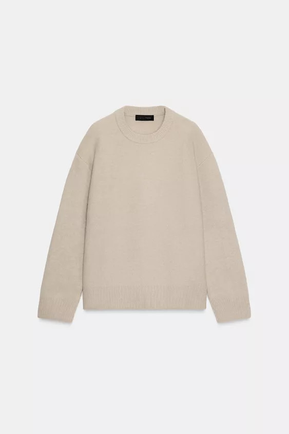 PLAIN KNIT JUMPER | Zara US