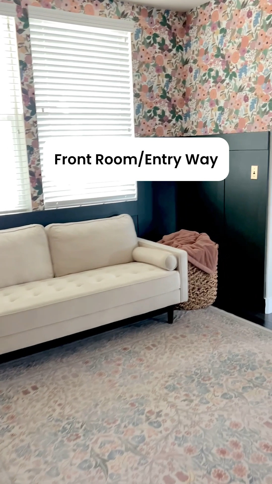 We welcome friends and family into our home with the front room! It’s the first thing they see - we hope the happy, cozy feeling says “come on in and stay awhile!”

#LTKHome
