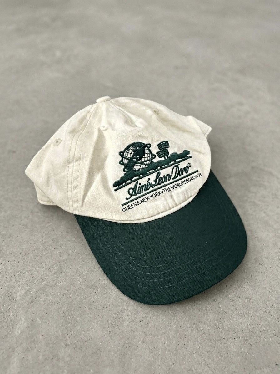 Aime Leon Dore Aime Leon Dore Unisphere Hat - Cream & Green | Grailed