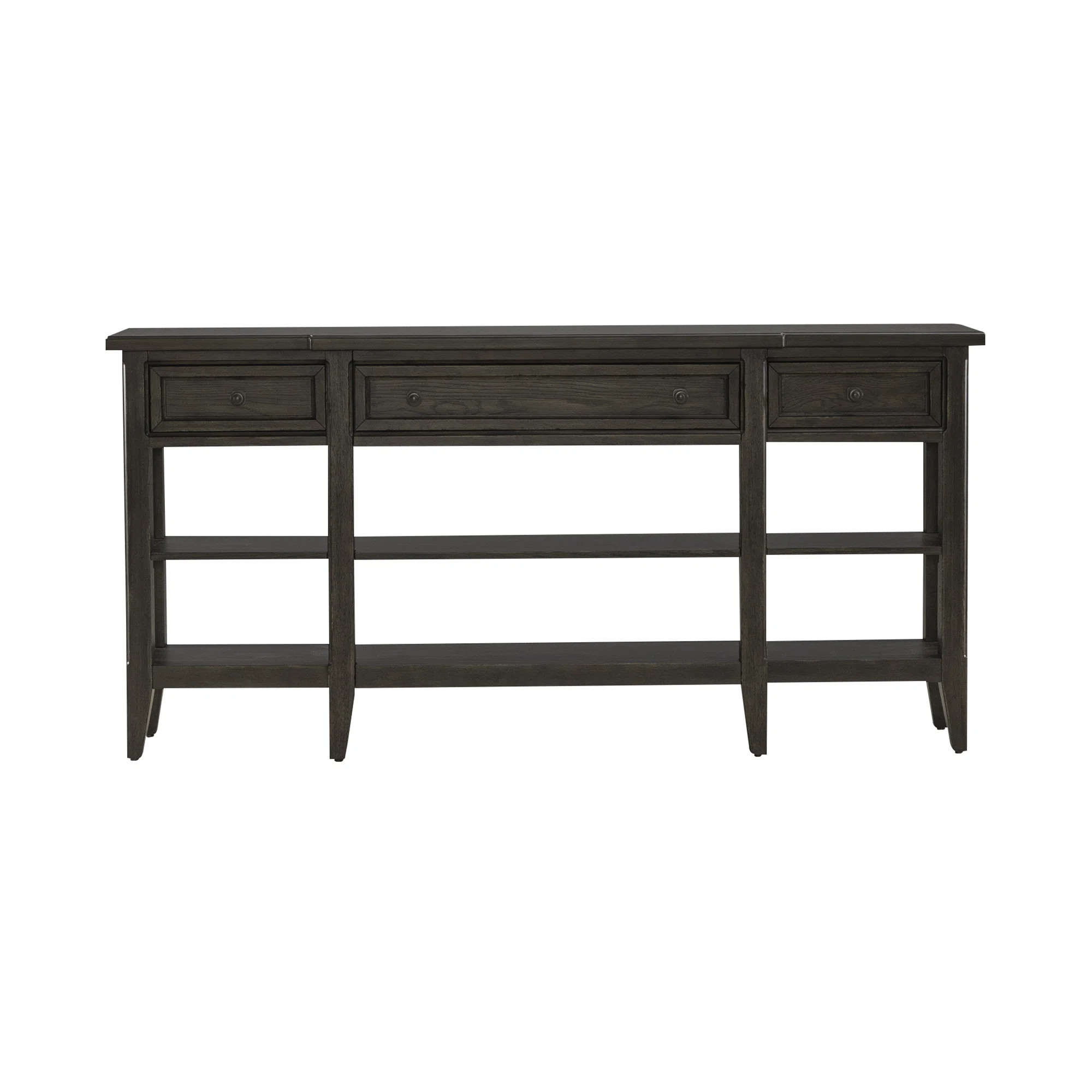 Trelawny 74'' Hall Console Table w/ Open Shelves | Wayfair North America