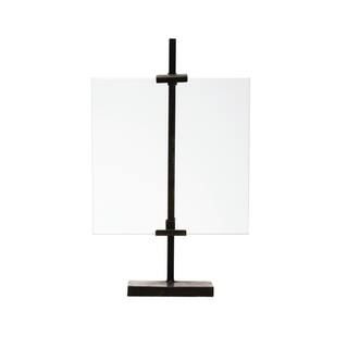 Black Adjustable Metal Stand & Glass 10" x 16.75" Floating Photo Frame | Michaels | Michaels Stores