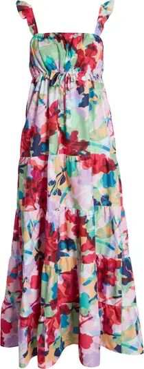 Vacay Bae Floral Cotton Maxi Sundress | Nordstrom