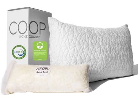 Need a solution to improve your sleep? The Coop Adjustable Pillow helped me tremendously! 😴

〰️ Adjustable Cross Cut Memory Foam Pillow
〰️ Medium Firm Back, Stomach and Side Sleeper Pillow
〰️ CertiPUR-US/GREENGUARD Gold
〰️ Made in the USA 🇺🇸

“Customize the pillow to achieve just the right individual balance between support and comfort. Whether you are a side, back or stomach sleeper – this is the pillow for you! Get ready for the most restful sleep you can experience.”

Purchase on Amazon before Christmas! Great gift for home  

#LTKHoliday #LTKGiftGuide #LTKhome