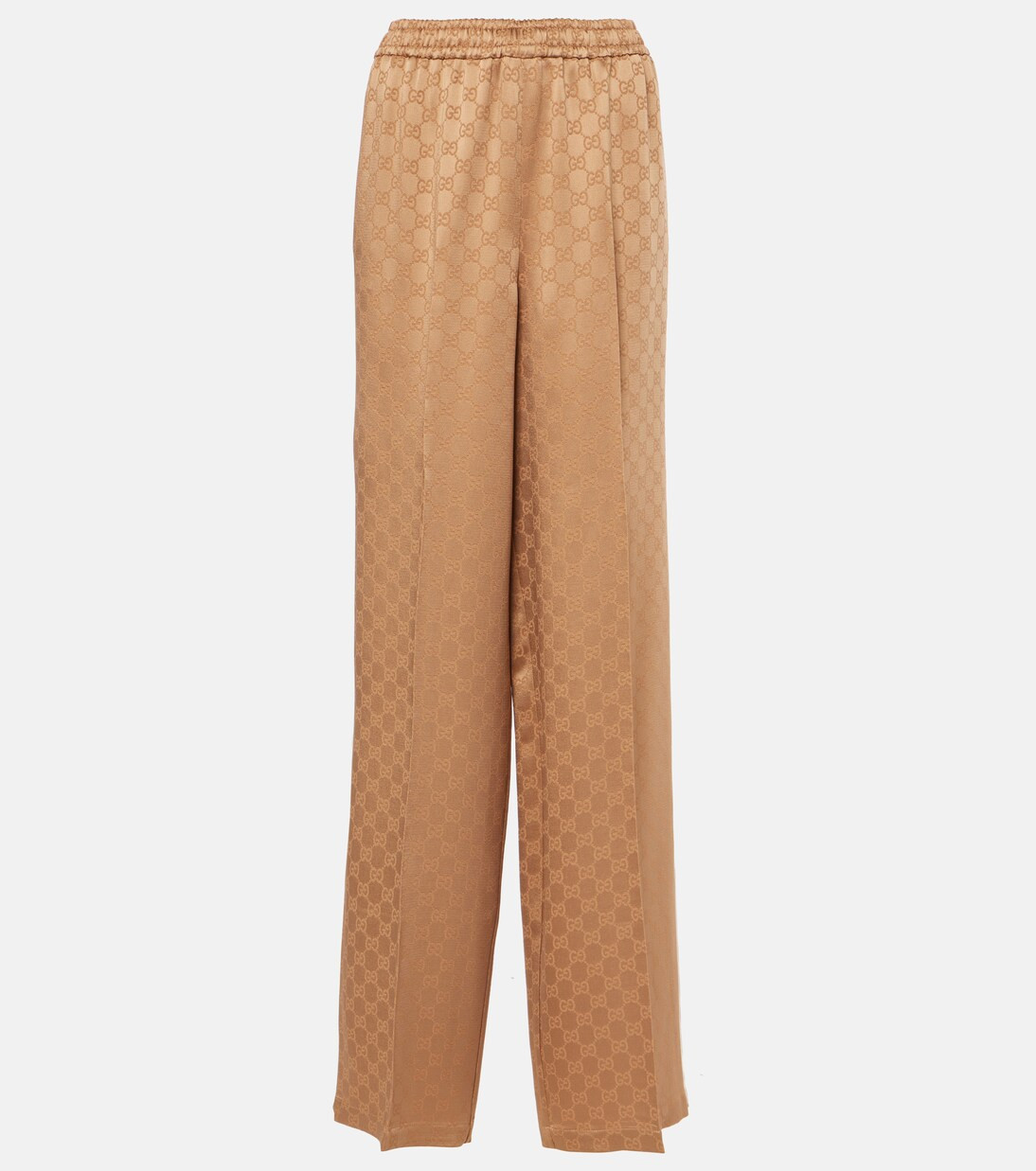 GG jacquard satin wide-leg pants | Mytheresa (US/CA)