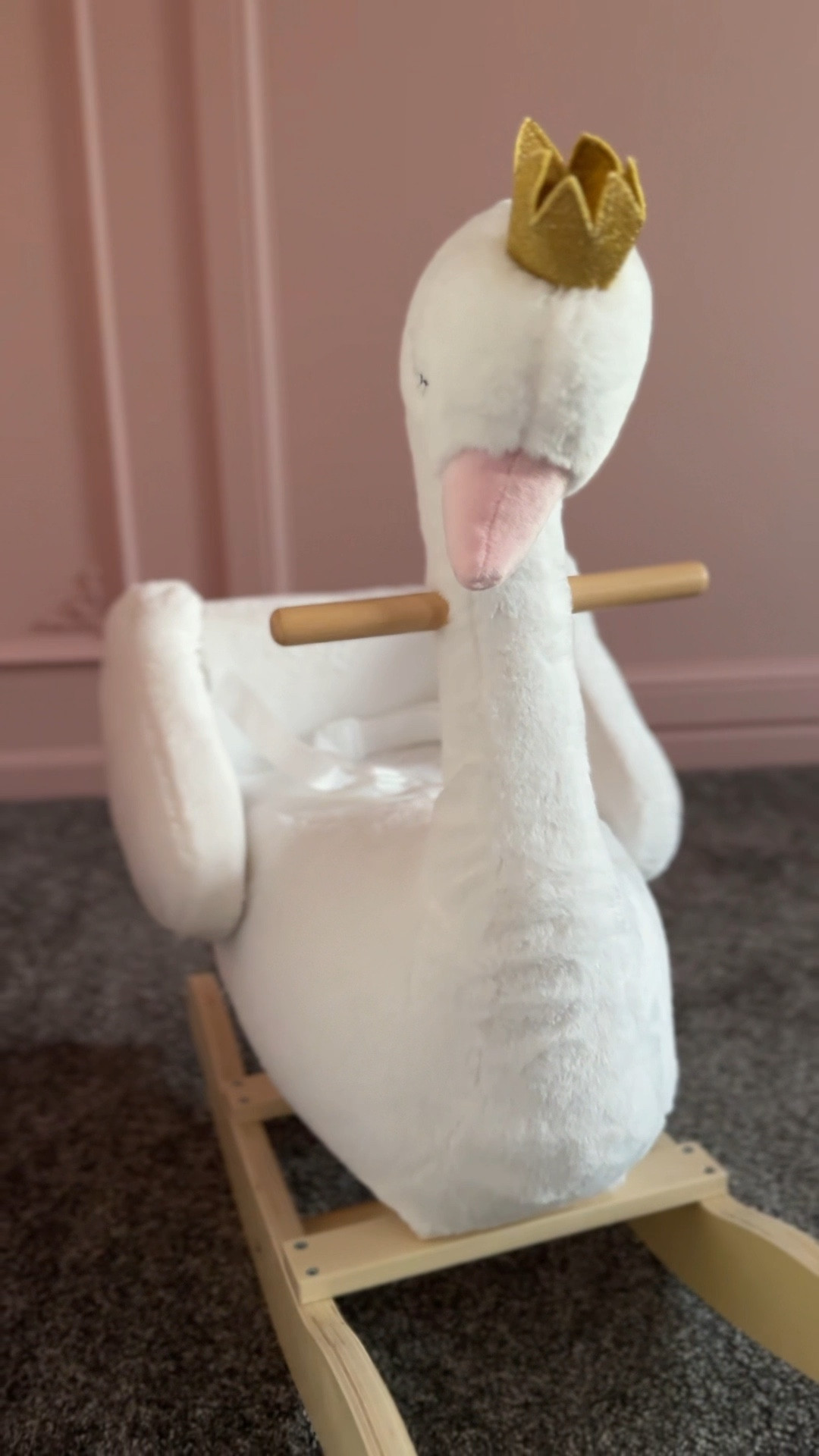 Found the sweetest and girliest baby rocker rocker for the Twins nursery.

Room details:
Paint - Sherwin Williams Rosy Outlook

#babygirlnursery #girlnursery #pinknursery #twinnursery #girlsroom #pinkroom #pregnant #pregnantwithtwins #32weekspregnant #nurseryideas #pinknurseryideas 

#LTKHome #LTKBump #LTKBaby