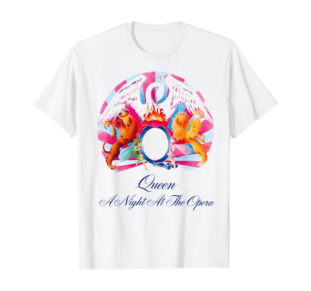 Queen Official A Night At The Opera T-Shirt | Amazon (US)