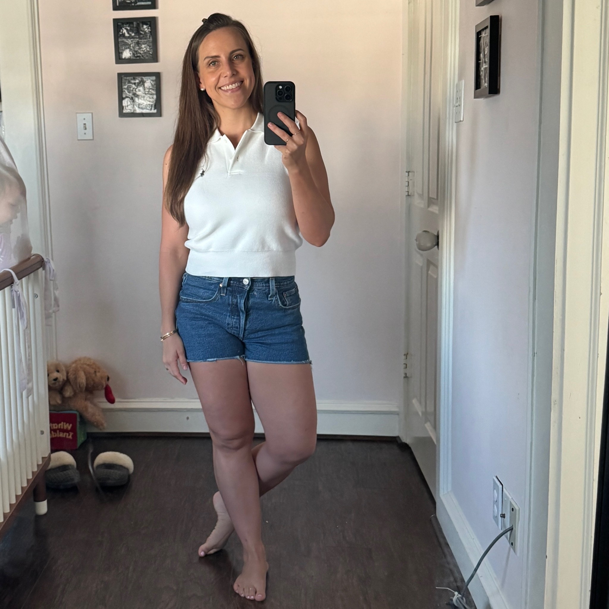 Cute polo tank. Wearing a size small.

#LTKootd #LTKPetite #LTKmomlife