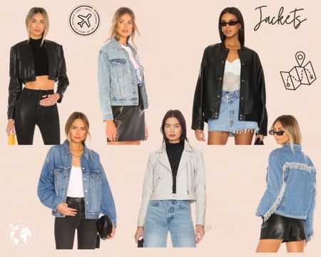 Cute jacket ideas for Nashville, denim jacket, jean jacket, leather 

#LTKtravel