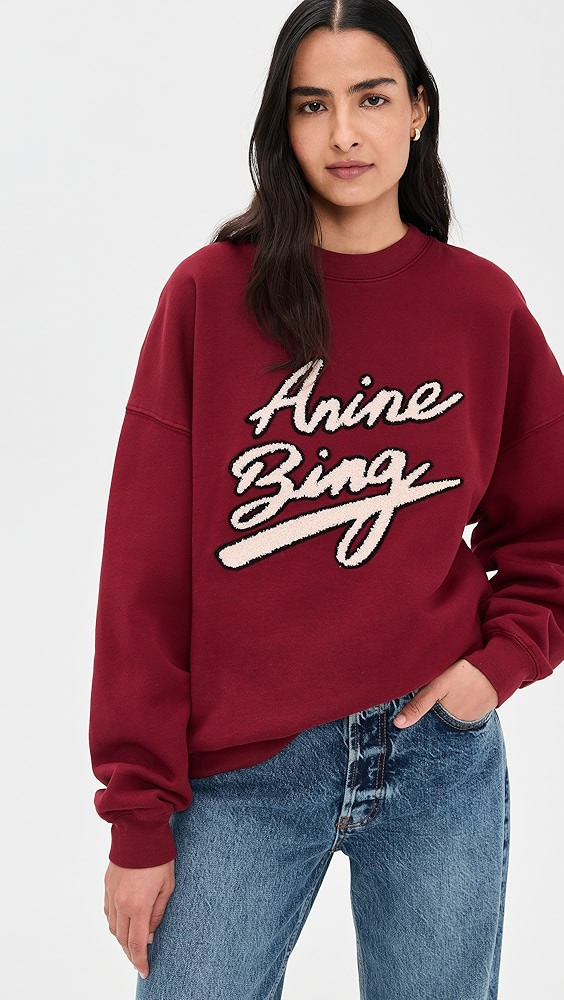 Miles Chenille Signature Sweatshirt | Shopbop