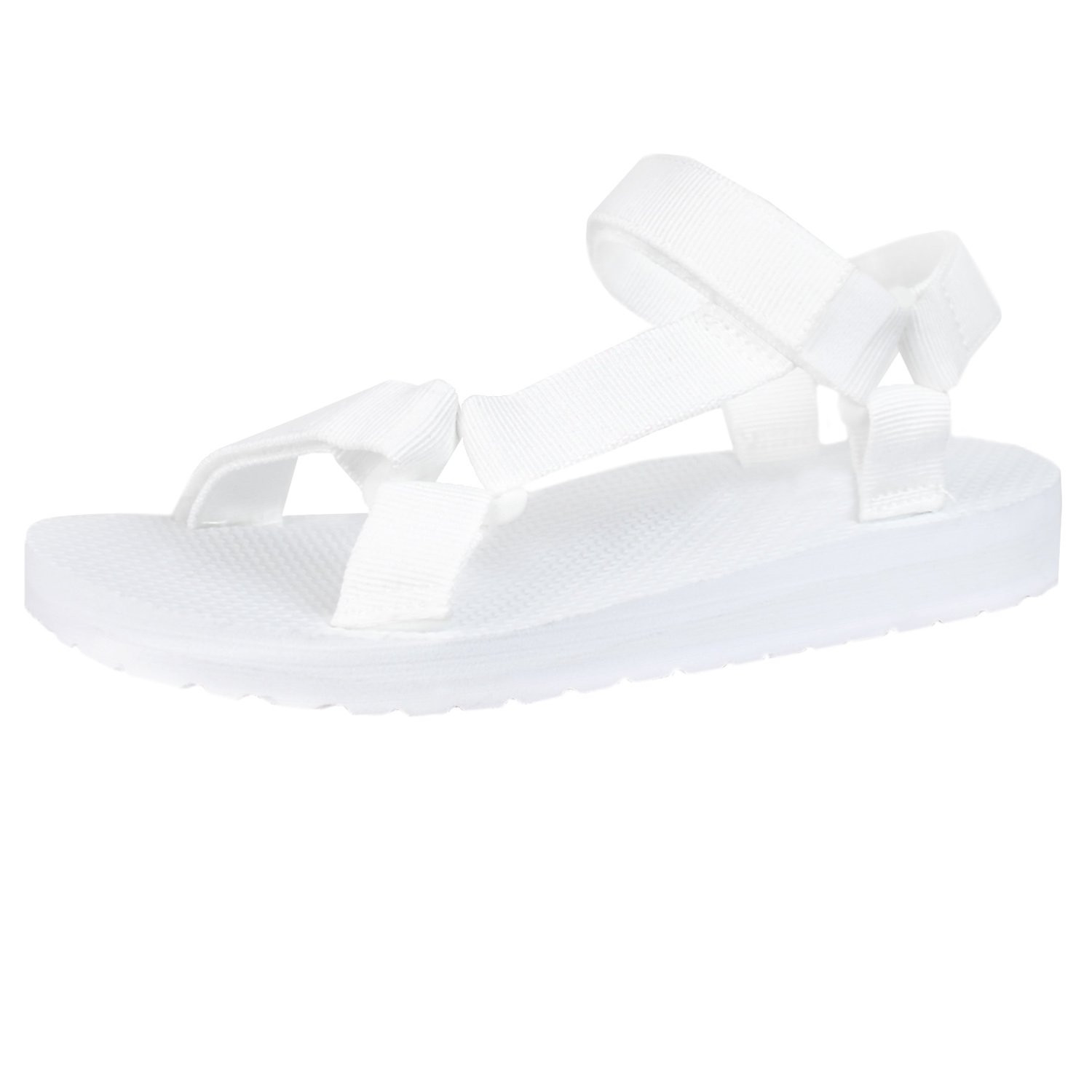 Women's Open Toe Slide Flat EVA Foam Hook and Loop Sandal (FREE SHIPPING) | Walmart (US)