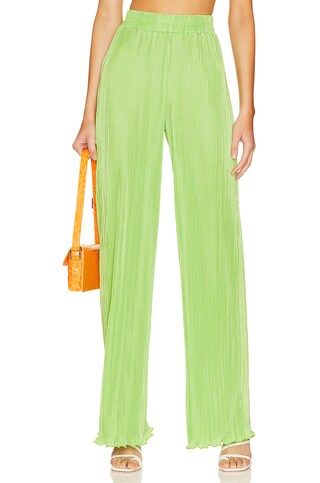 superdown Alana Pant in Lime Green from Revolve.com | Revolve Clothing (Global)