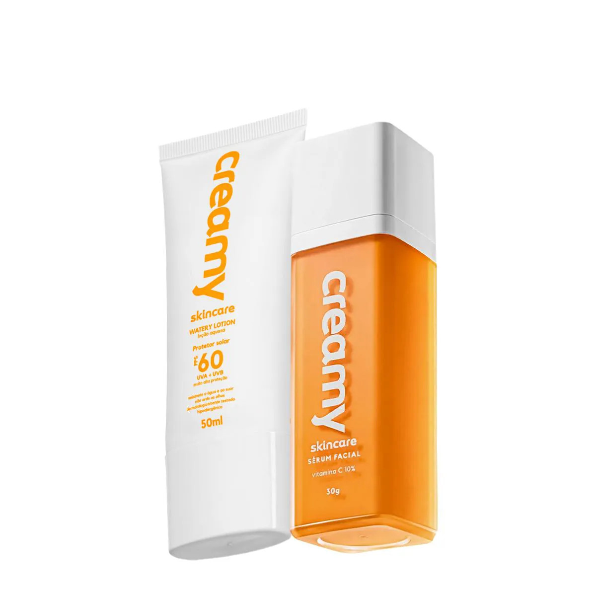 Kit Creamy Vitamina C E Creamy Watery Lotion Fps 60 (2 Produtos) | DrogaRaia (BR)