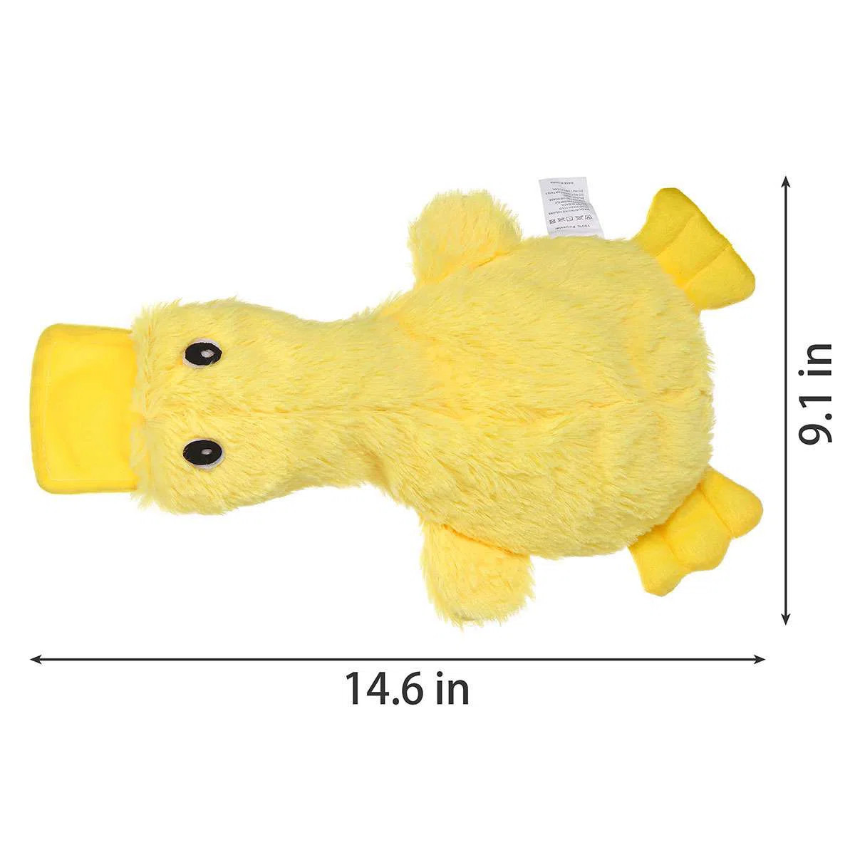 Plush Squeaky Dog Toys Cute No Stuffing Duck Shape Durable Chew Sound Dog Toys | Wayfair North America