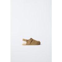 Zara - Zoccolo Pelle Barefoot - Marrone - 26 (16.3 Cm) - Bambini | Zara IT
