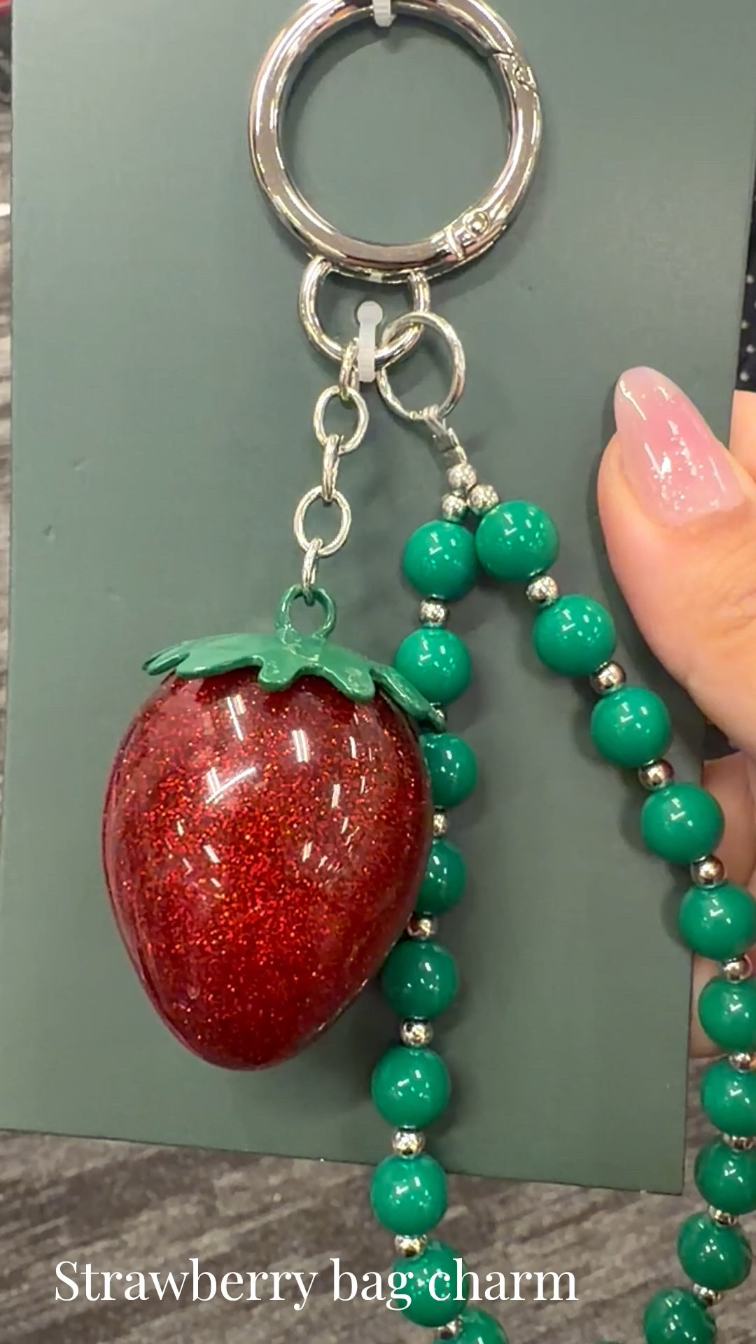 🎀 This strawberry pack charm is the perfect way to add a fun pop to your handbag, backpack, tote, or travel bag! Such a cute trending accessory for summer outfits, beach days, errands, and everyday style ✨🍓
🍓 The cutest little accessory moment 🎀 

#LTKAccessories #BagCharm #SummerAccessories #purseaccessory #StrawberryAesthetic #HandbagAccessories #LTKsummer