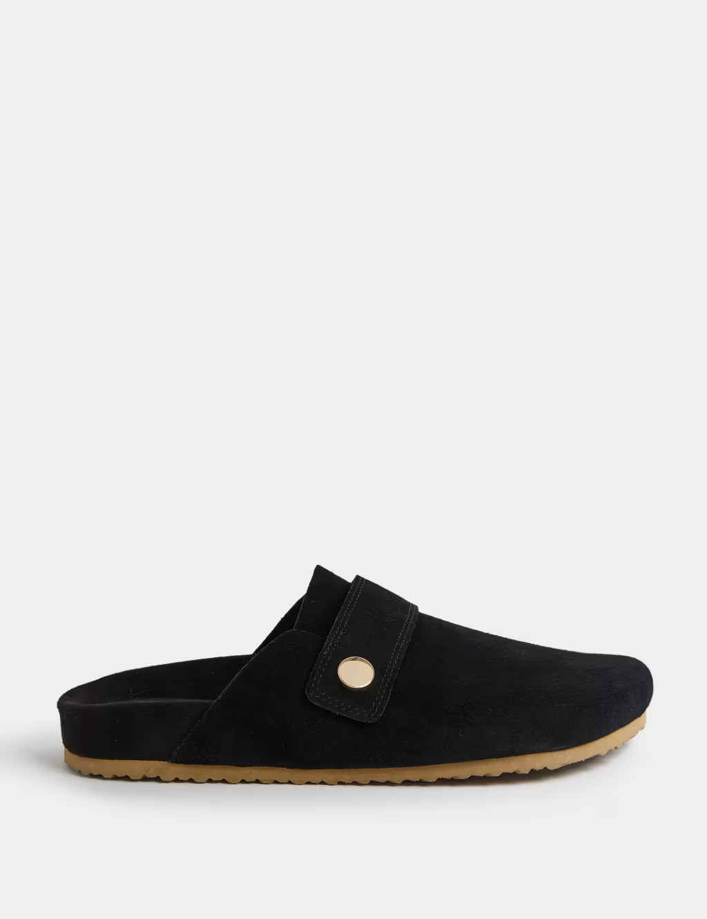 Suede Studded Flat Clogs | Marks & Spencer (UK)