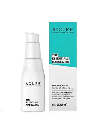 ACURE The Essentials Marula Oil| 100% Vegan | Versatile - For Any Skin & Hair Care Regimen | Pure & Cold Pressed | Proteins & Omega Fatty Acids Rich | For Dry Skin & Split Ends | 1 Fl Oz | Amazon (US)