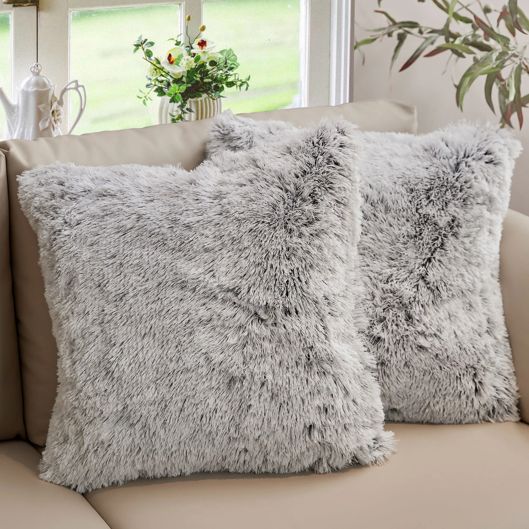 Square Pillow Cover & Insert (Set of 2) | Wayfair North America