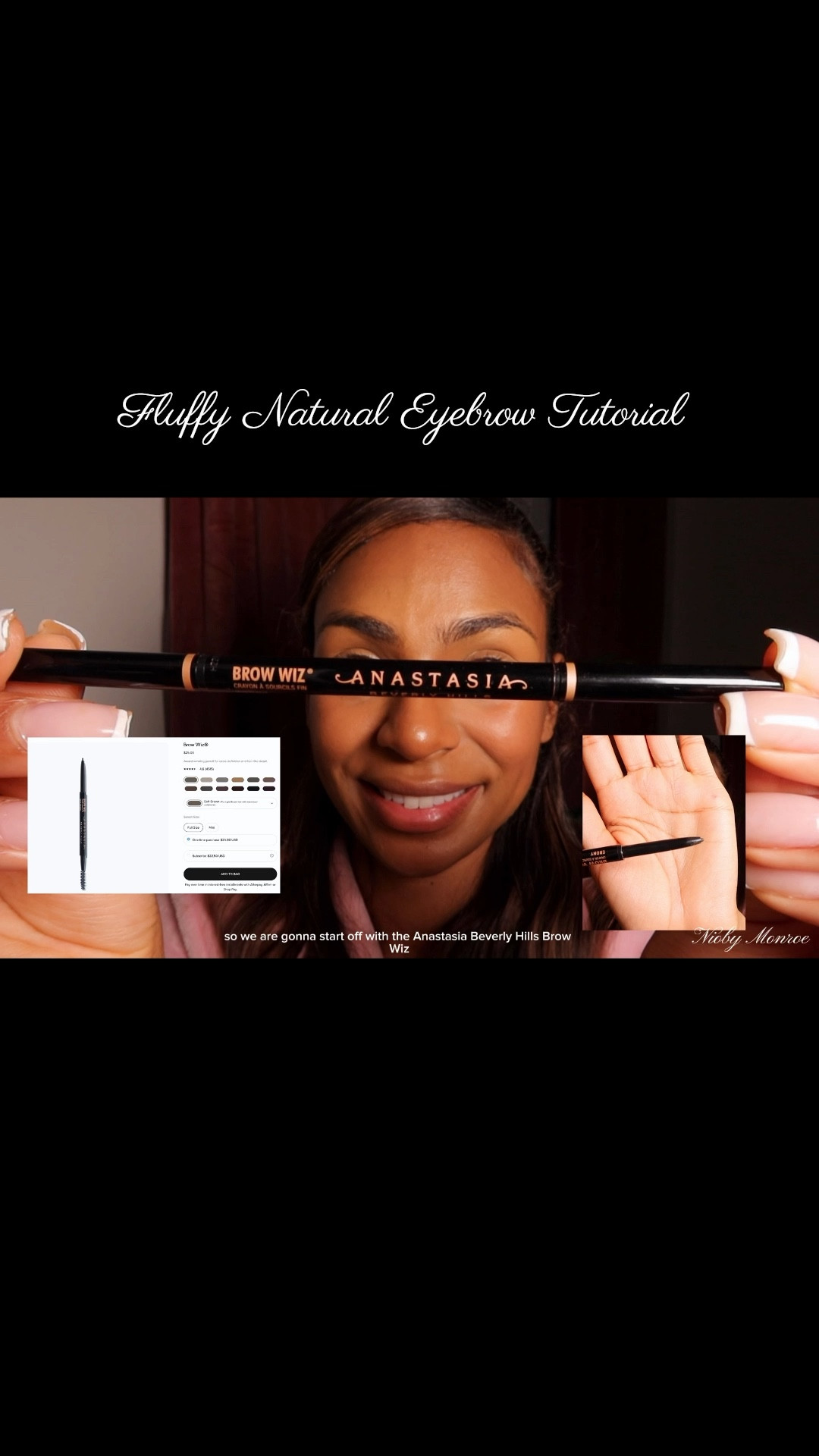 HOW TO: Fluffy Natural Eyebrow Tutorial for Beginners using ABH

Achieving fluffy, natural eyebrows with the Anastasia Beverly Hills Brow Wiz is simple and gives you that effortless, yet polished look. Here’s how to do it:
	1.	Start with clean, brushed brows: Before applying any product, comb your brows with a spoolie to ensure they’re free of excess product and are naturally shaped. This helps you see your natural brow pattern and guides where to fill in.
	2.	Use light, hair-like strokes: The Brow Wiz pencil is ultra-fine, so you can mimic the look of natural brow hairs. Start by filling in any sparse areas with light, short strokes following your brow’s natural direction. Focus on the inner corners where the brows might be thinner, and gradually build color as you move outward.
	3.	Fill in with a light hand: For a fluffy, natural look, avoid heavy application. Use the pencil lightly, layering the color until you get the desired fullness without over-defining the brows.
	4.	Focus on the arches and tails: Define the natural arch and outer tail of your brow for a soft, lifted look. This adds structure while maintaining a light, natural appearance.
	5.	Brush through with a spoolie: After filling in, use the spoolie end of the Brow Wiz to brush through the brows again. This blends the product evenly, softening any harsh lines and enhancing the natural texture of your brows.
	6.	Set with a brow gel (optional): To keep your brows in place and enhance the fluffiness, finish off with a clear or tinted brow gel. This will give them a fuller, more voluminous look without making them look stiff.

With the Anastasia Beverly Hills Brow Wiz, you can easily achieve brows that are soft, natural, and beautifully defined, perfect for a fluffy, everyday look.

#LTKBeauty #LTKFindsUnder50