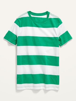 Softest Short-Sleeve Striped T-Shirt for Boys | Old Navy (US)