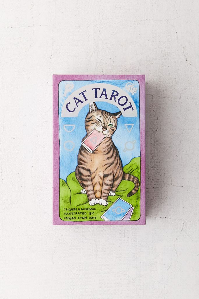 Cat Tarot: 78 Cards And Guidebook By Megan Lynn Kott | Urban Outfitters (US and RoW)