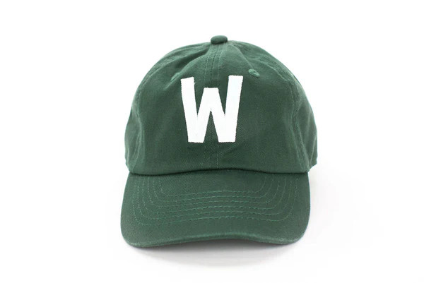 Hunter Green Letter Baseball Hat | Rey to Z